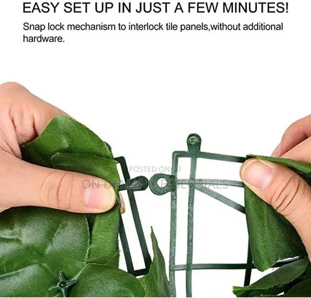 Artificial Ivy Privacy Fence - thumbnail 3