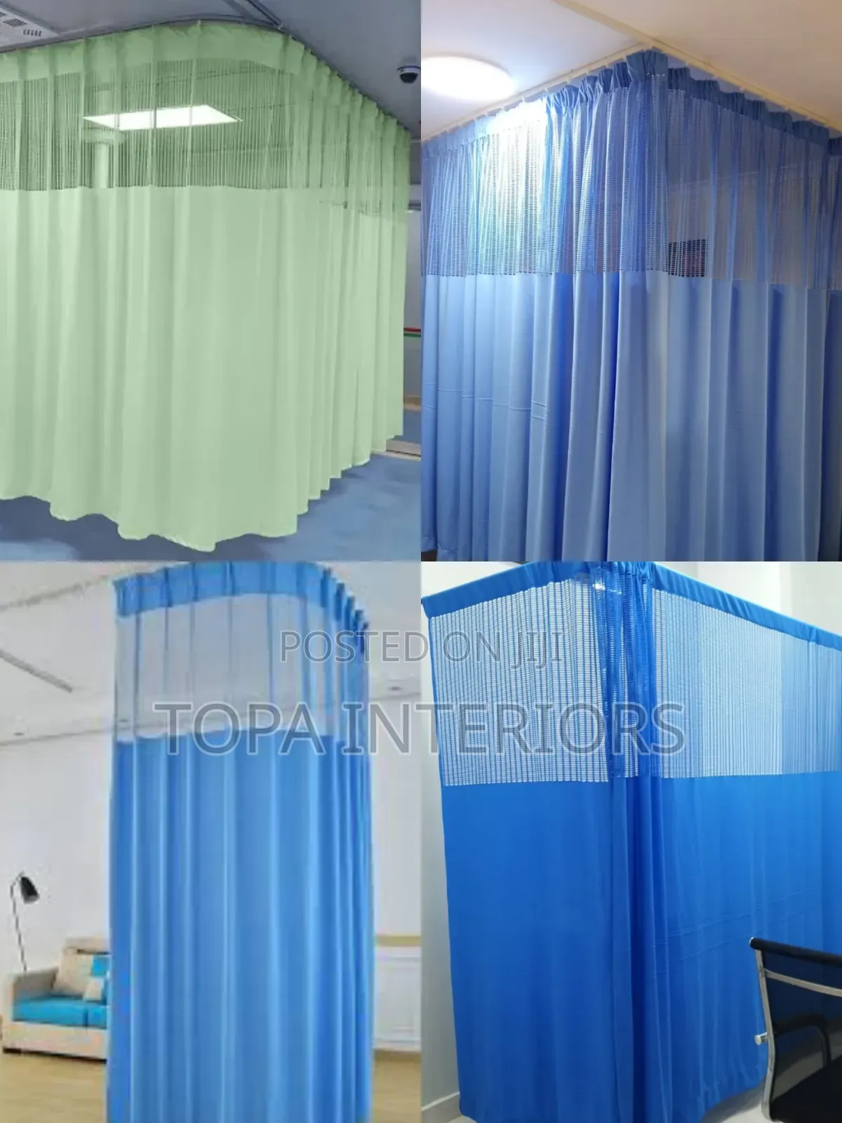 Ward Privacy Partitioning Cubicle Hospital Curtains