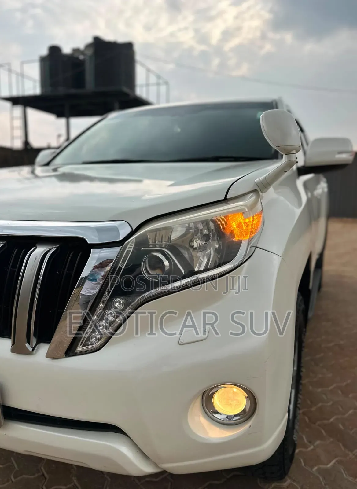 Toyota Land Cruiser Prado 2014 Off white