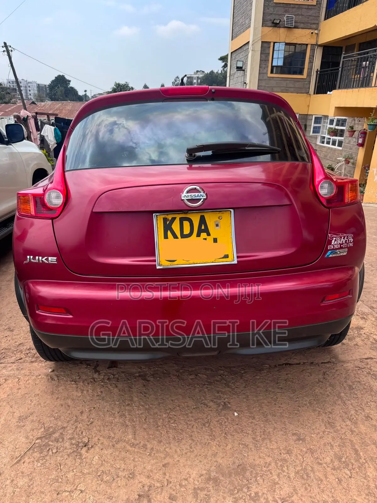 Nissan Juke S 2013 Maroon