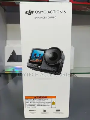 DJI Osmo Action 6 Enhanced Combo Action Camera.