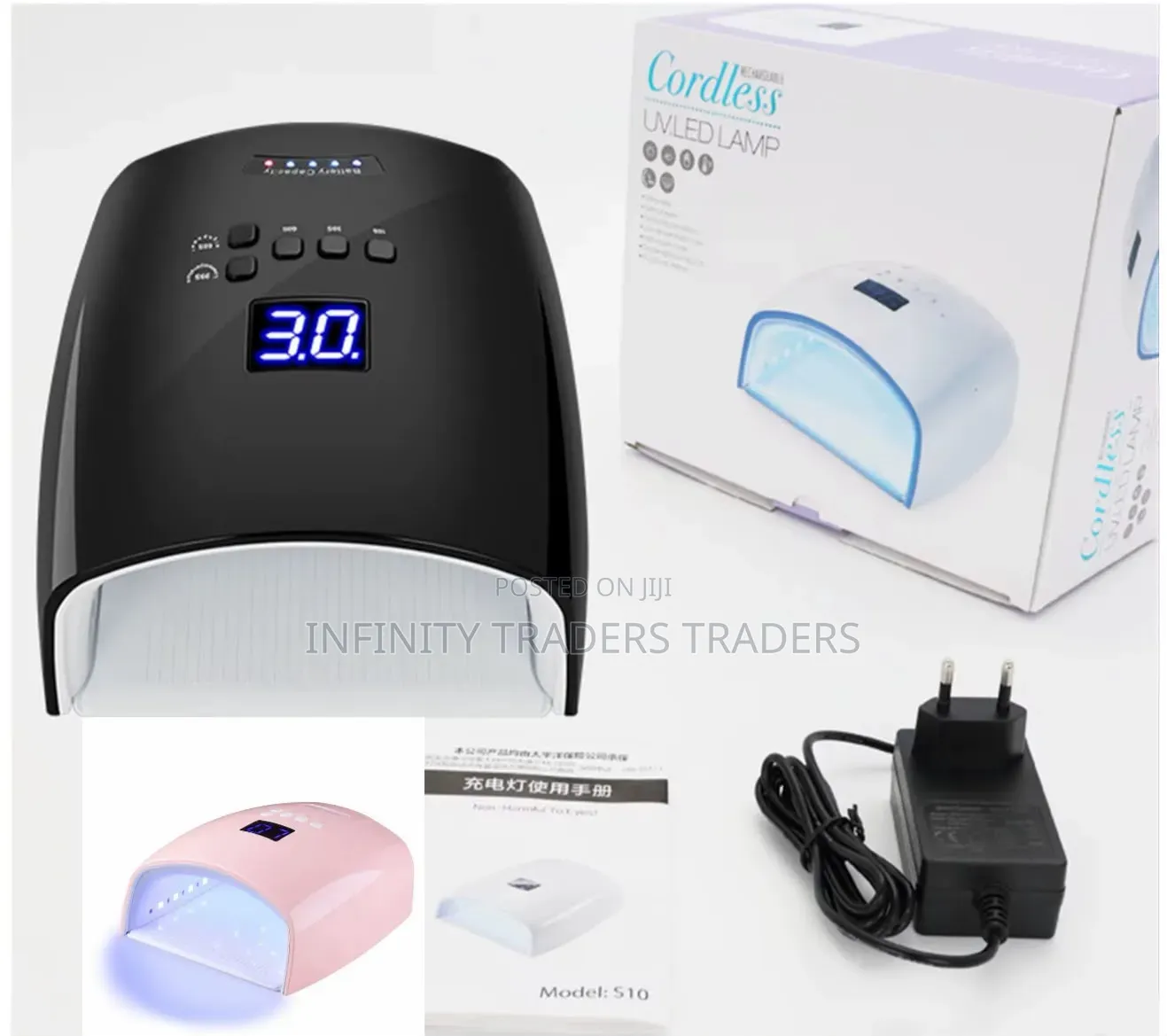 Sunuv S10 Rechargeable UV LED Nail Lamp