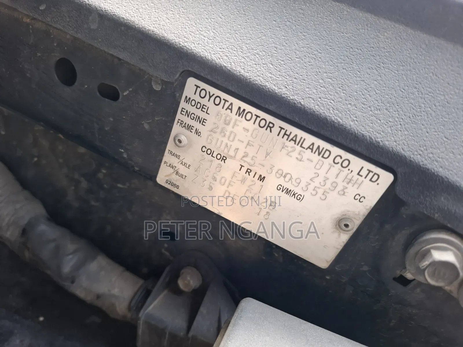 Toyota Hilux 2018 Black
