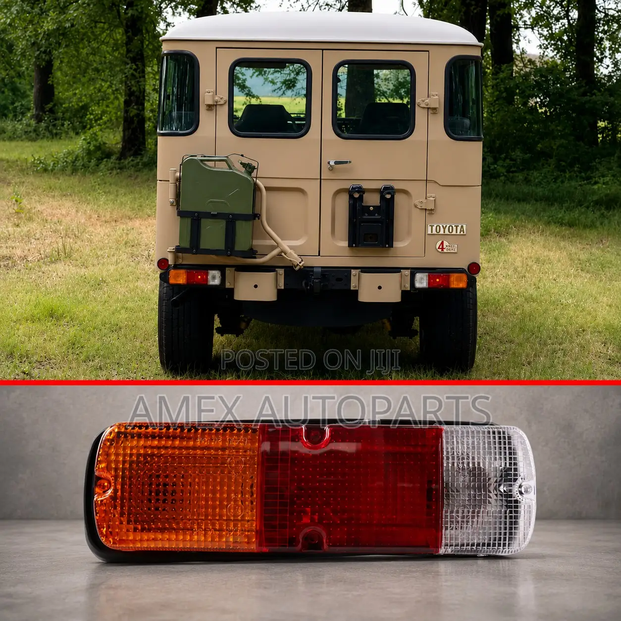 Toyota Land Cruiser FJ45 Universal Tail Lamp Assy