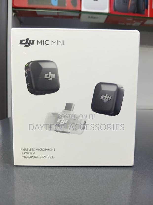 This Is a DJI Mic Mini USB-C Wireless Microphone System - main view