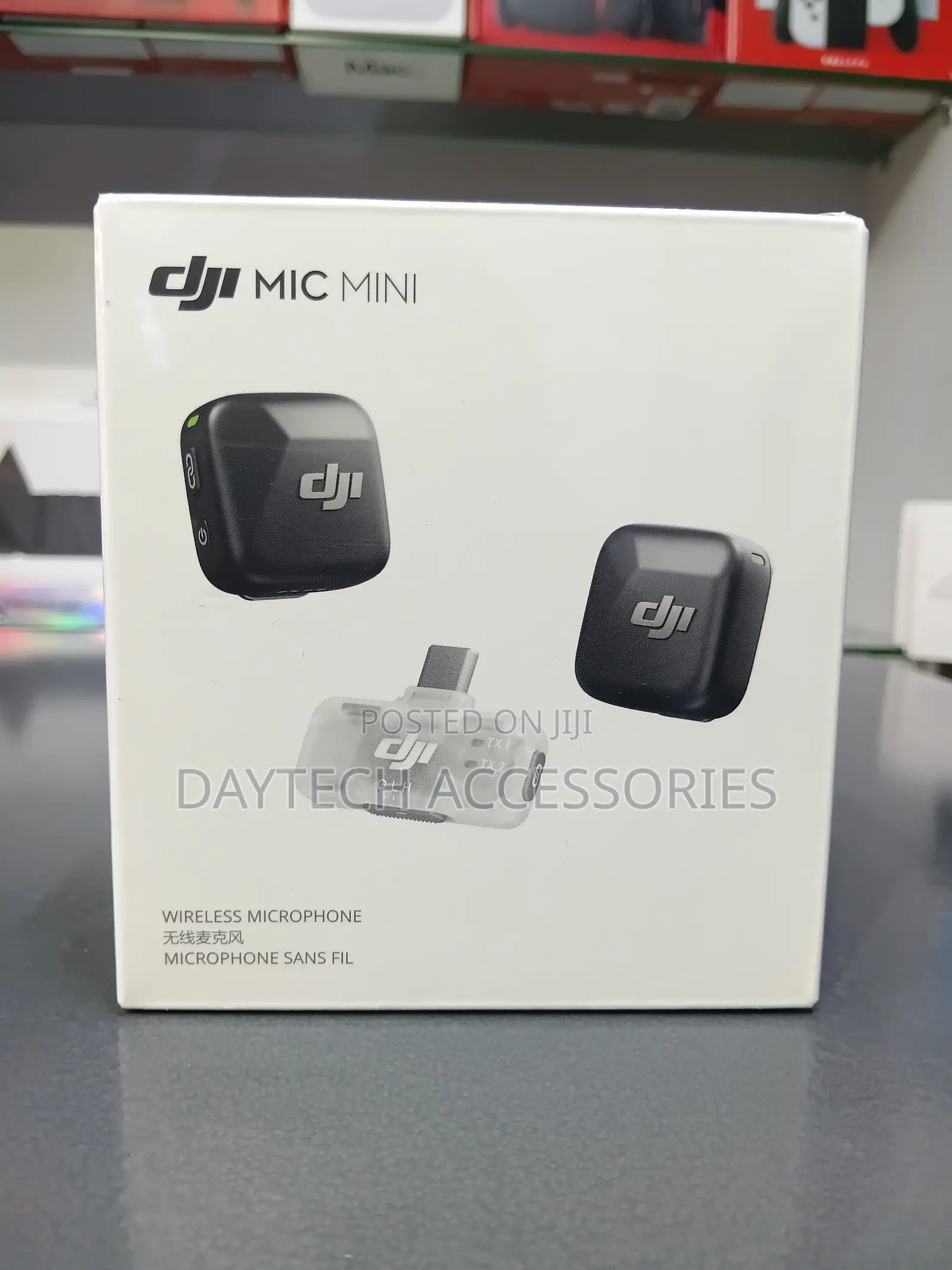 This Is a DJI Mic Mini USB-C Wireless Microphone System