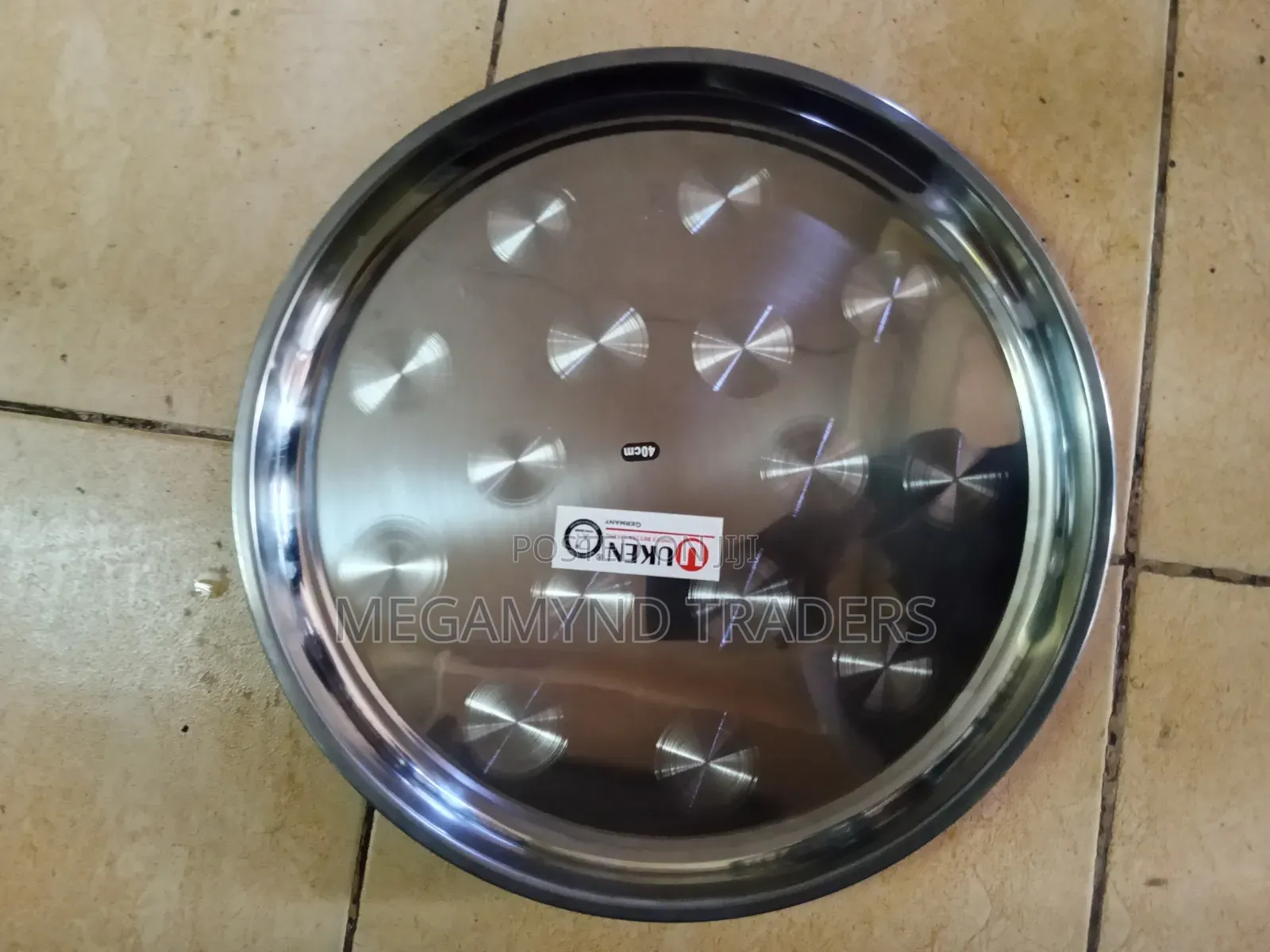 40cm Serving Tray / Stainless Steel Platter - 40cm