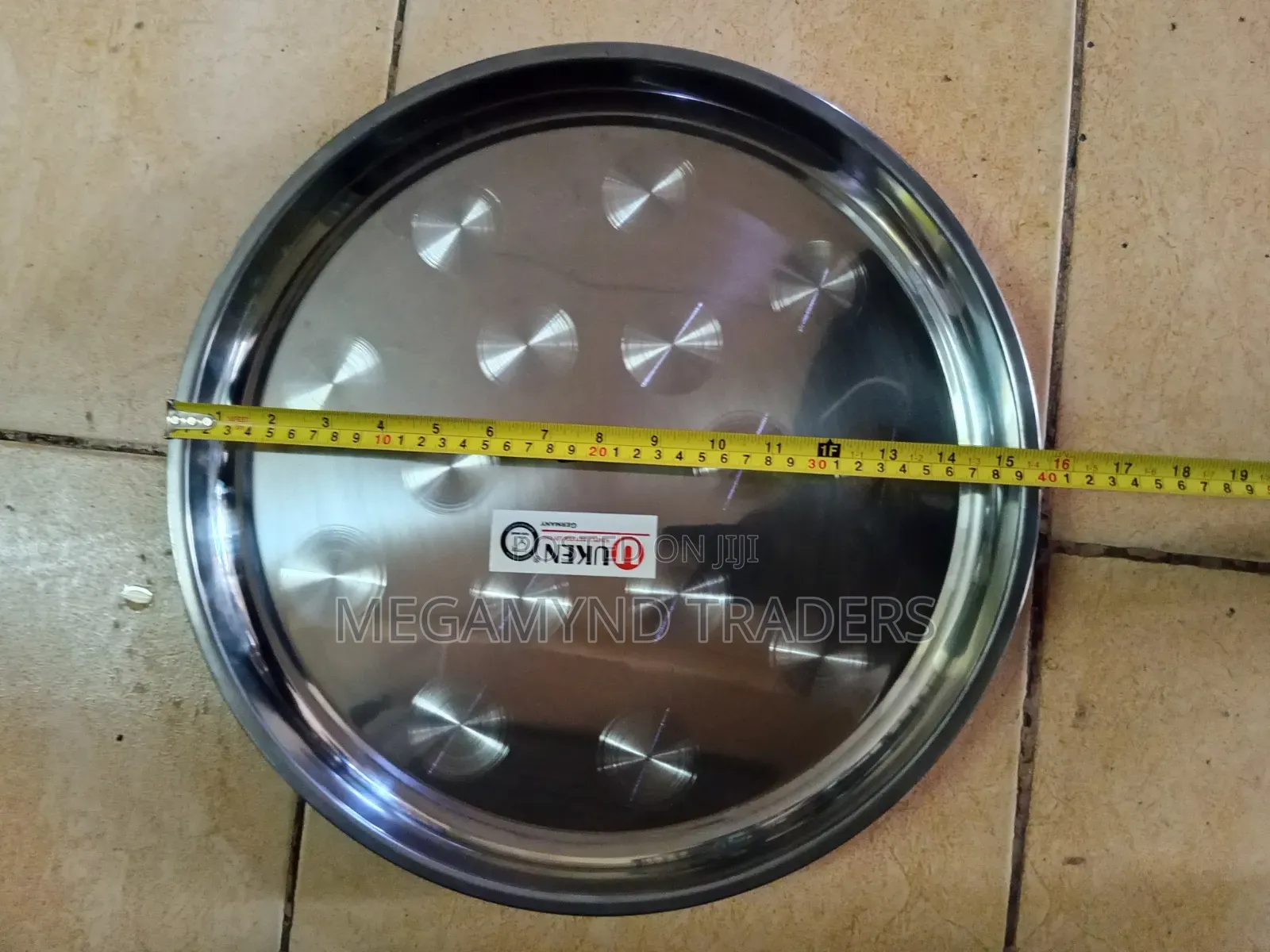 40cm Serving Tray / Stainless Steel Platter - 40cm