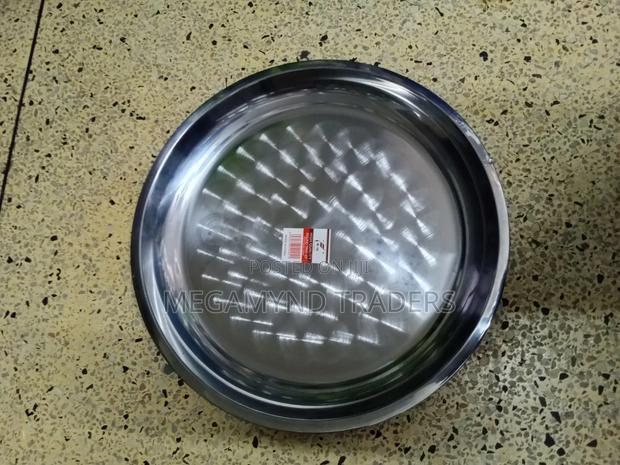 40cm Serving Tray / Stainless Steel Platter - 40cm - thumbnail 3