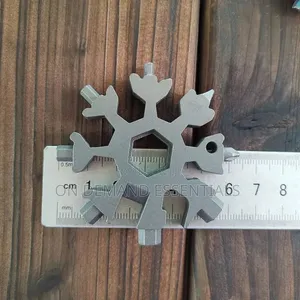 Unique Snowflake Design The 18-in-1 Stainless Steel Multi-Tool