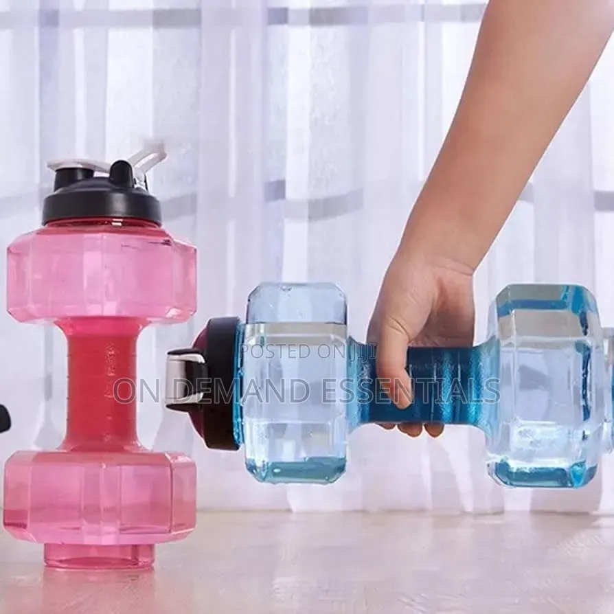 2.2ltrs Dumbbell Shaped Water Bottles