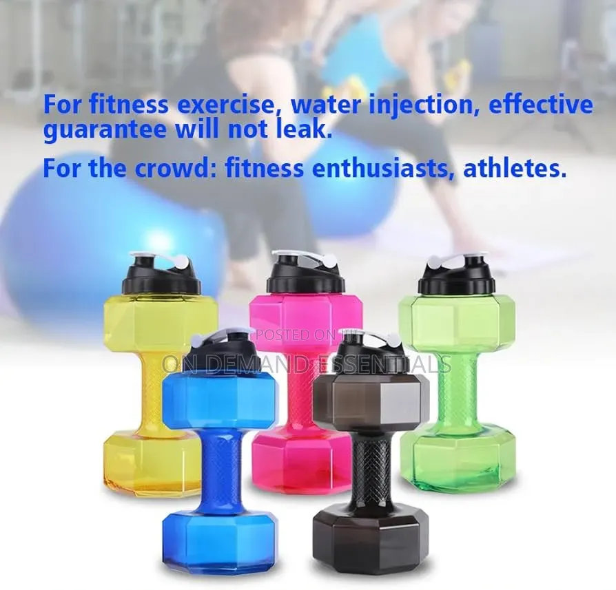 2.2ltrs Dumbbell Shaped Water Bottles