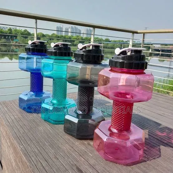 2.2ltrs Dumbbell Shaped Water Bottles