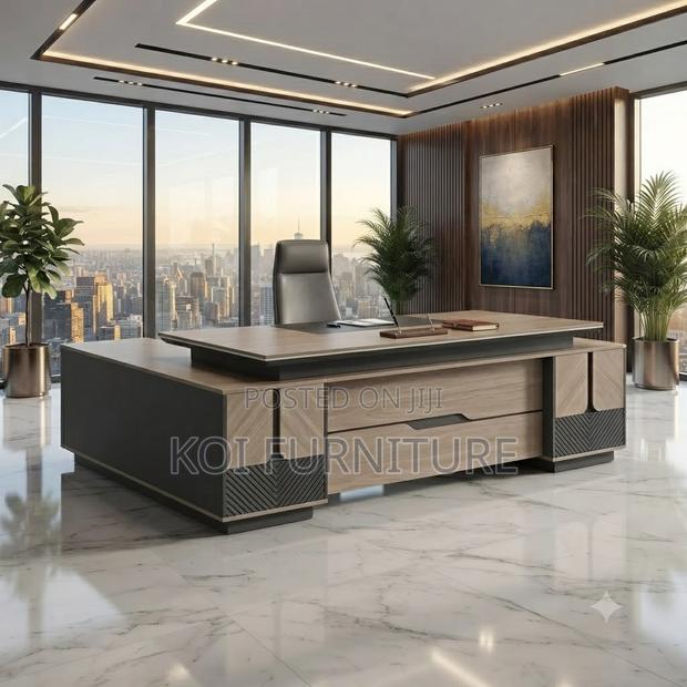 Office Desk; 2.4 Meters Modern Executive Rich Office Desks