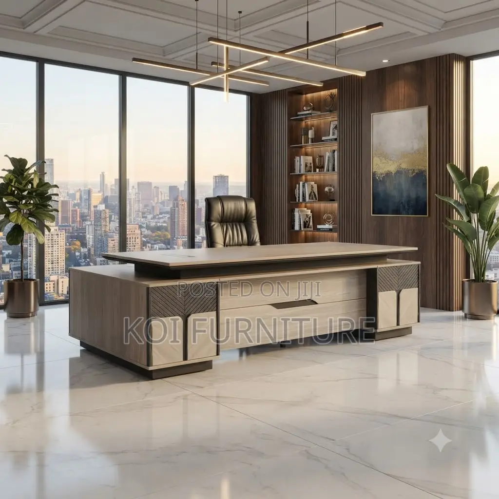 Office Desk; 2.4 Meters Modern Executive Rich Office Desks