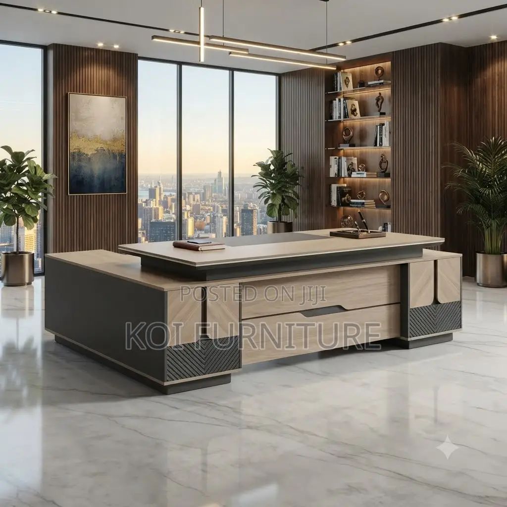 Office Desk; 2.4 Meters Modern Executive Rich Office Desks