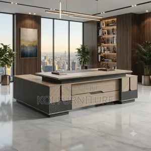 Office Desk; 2.4 Meters Modern Executive Rich Office Desks