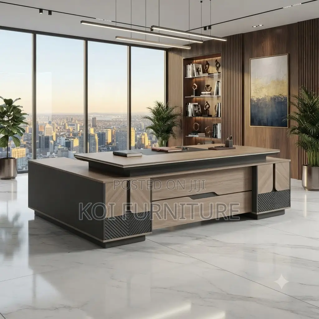 Office Desk; 2.4 Meters Modern Executive Rich Office Desks