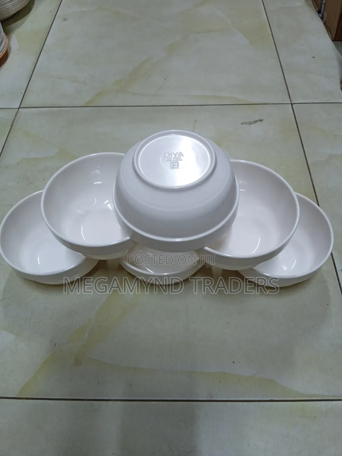 6pc Melamine Bowl Set 6inch / Stew Melamine Bowl