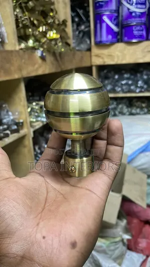 Curtain Rod End Flowers for Decorative Finish