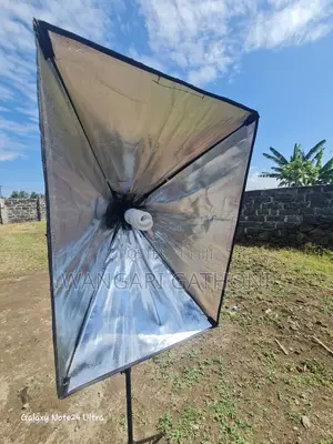 Softbox With Stand and Bulb