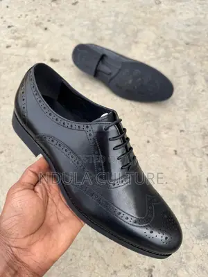 Hugh Quality Billionaire-Wingtip Oxford Shoes