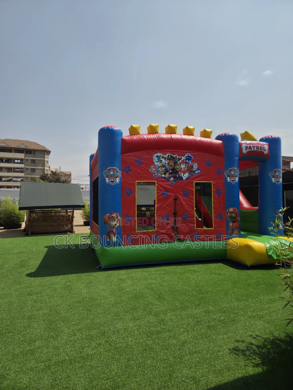 Paw Patrol Bouncing Castle With Slide – Available for Sale
