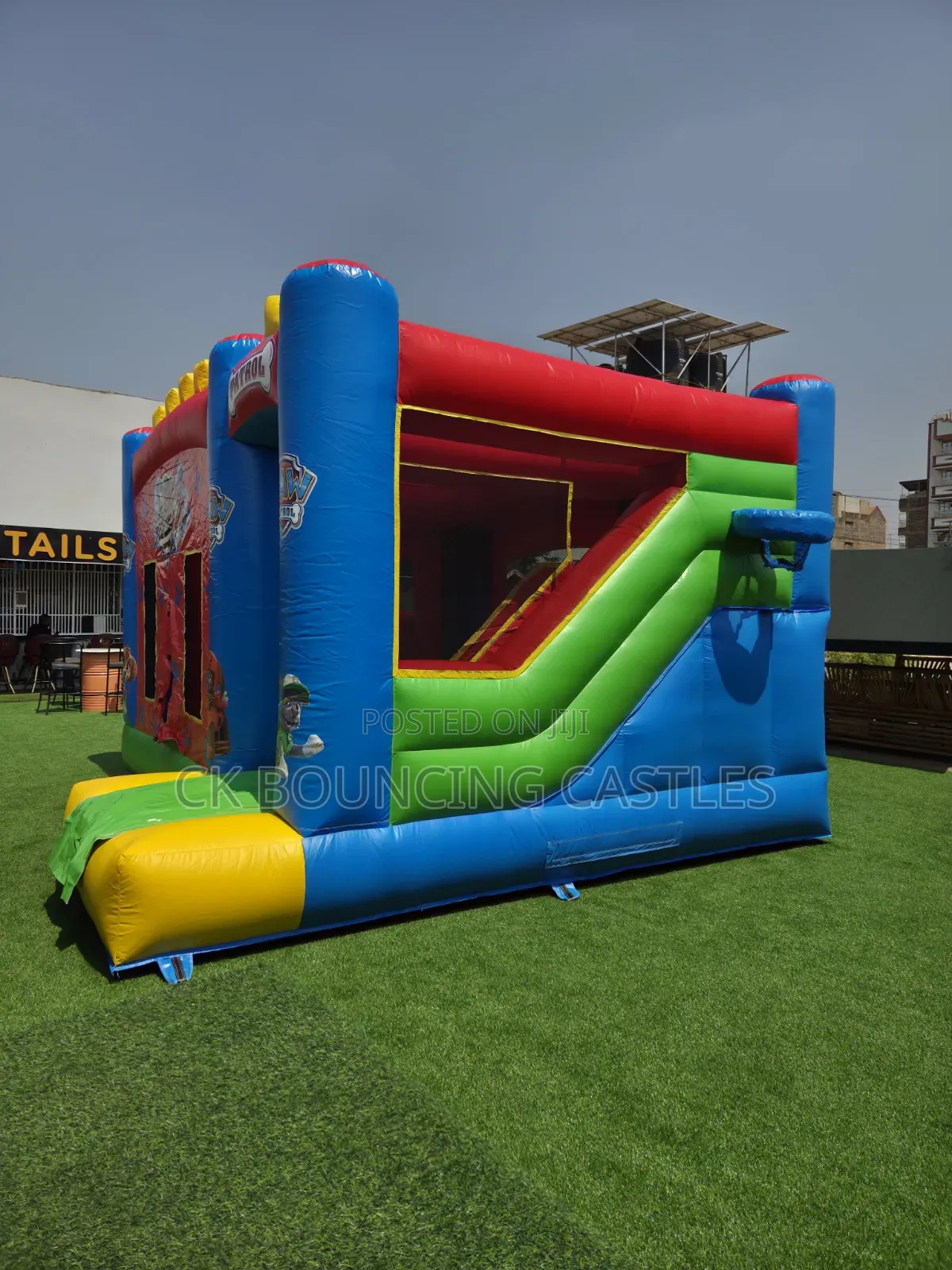 Paw Patrol Bouncing Castle With Slide – Available for Sale