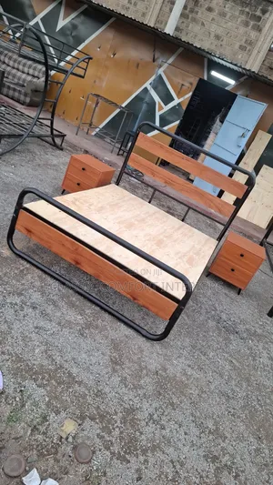 Tubular Metal Bed Frame 5*6