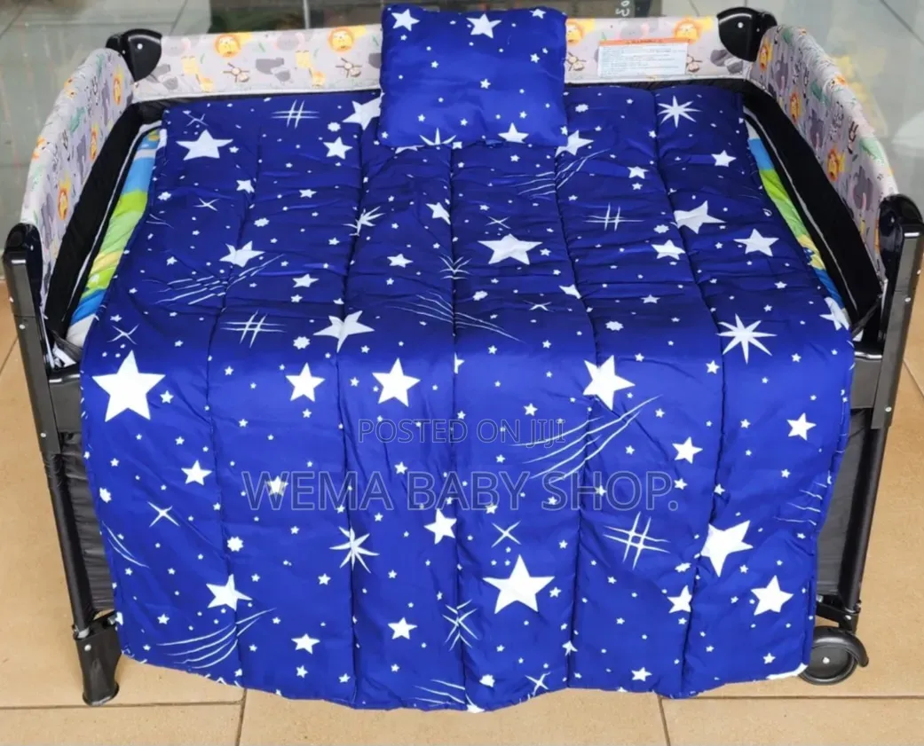 Soft Cozy Baby Cot Duvet Set