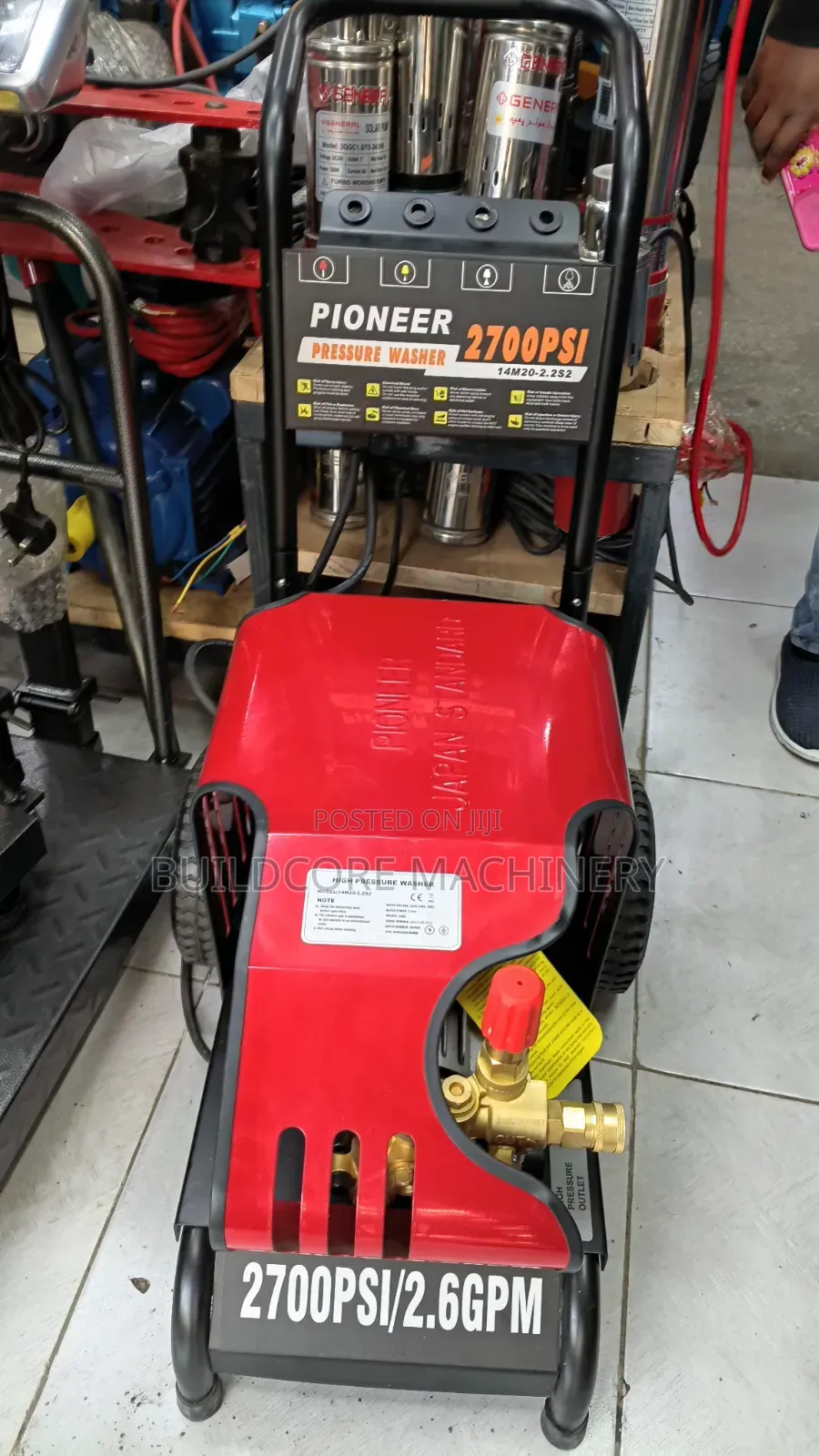 Pioneer 2700psi High Pressure Washer