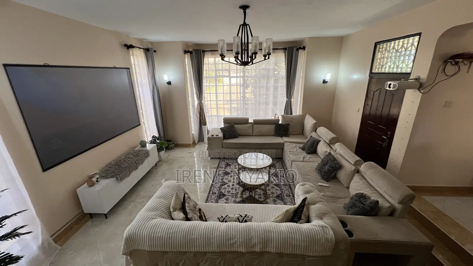 Cream 10seater Couch
