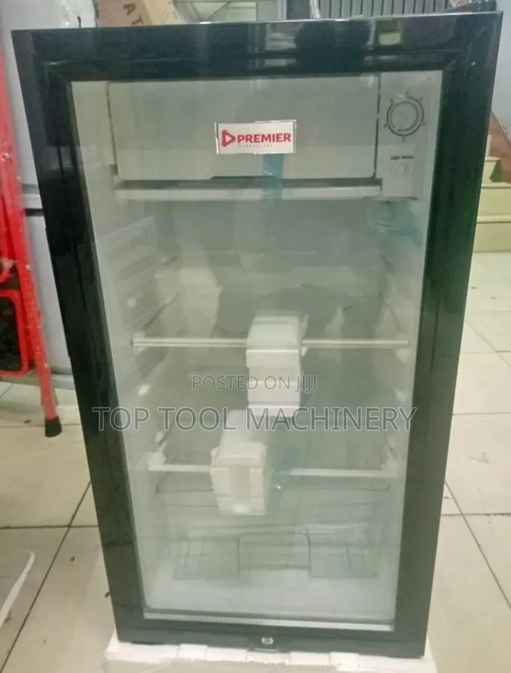 Ideal Premier 85L Glass Door Refrigerator With 10L Freezer