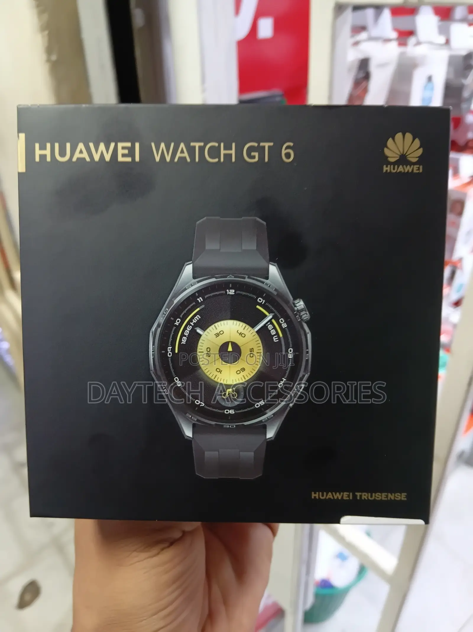Huawei Watch GT 6 46mm Smartwatch - Black