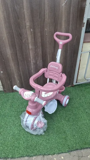 Baby Tricycle With Push Handle and Backrest