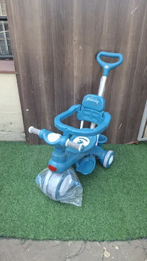 Kids Ride-on Tricycle With Parent Control Handle