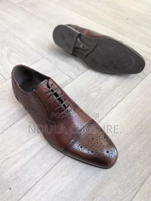 Billionaire Brand Leather Oxford Shoes