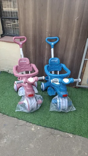 Baby Tricycle With Silent Wheels and Comfortable Seat