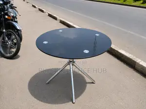 Modern Round Glass Coffee Table