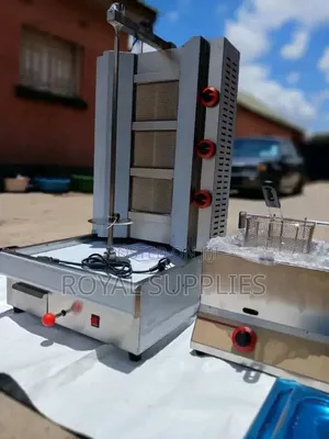 Commercial 3 Burner Shawarma Machine