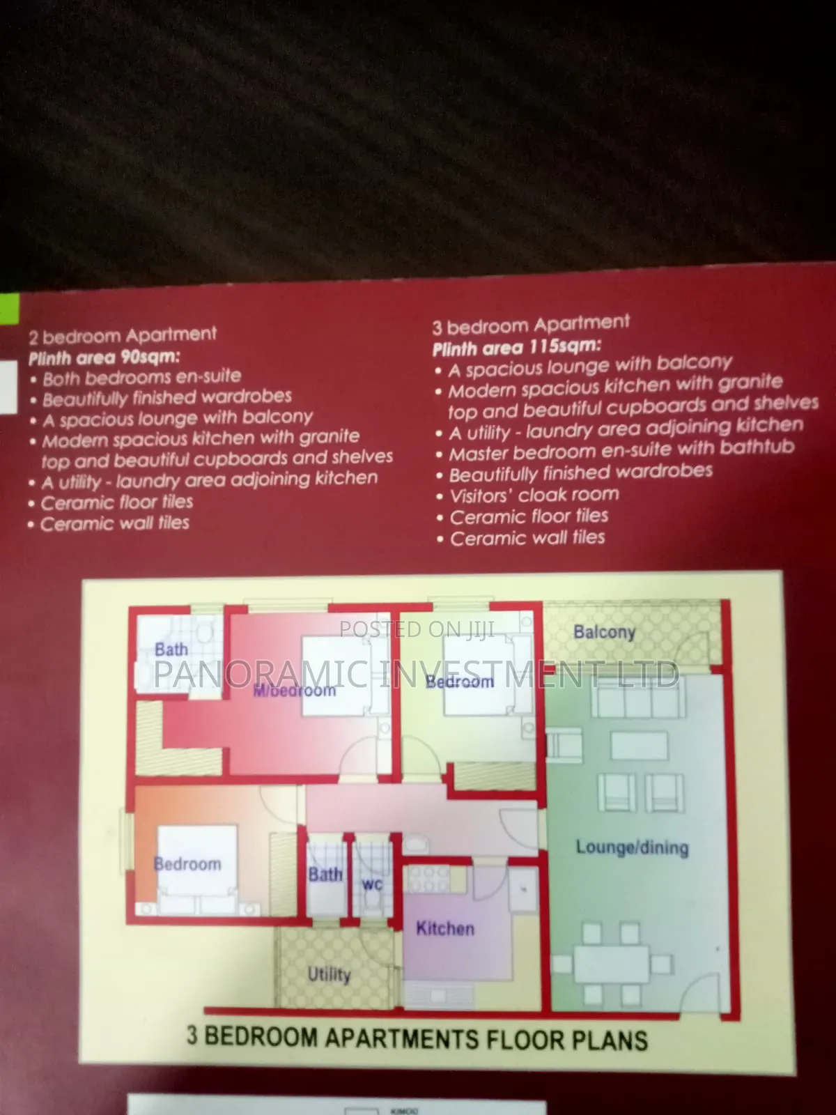 3bdrm Apartment in Uthiru, Kikuyu for sale