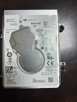 Seagate 1TB Mobile HDD 2.5" SATA 5400RPM Laptop Hard Drive