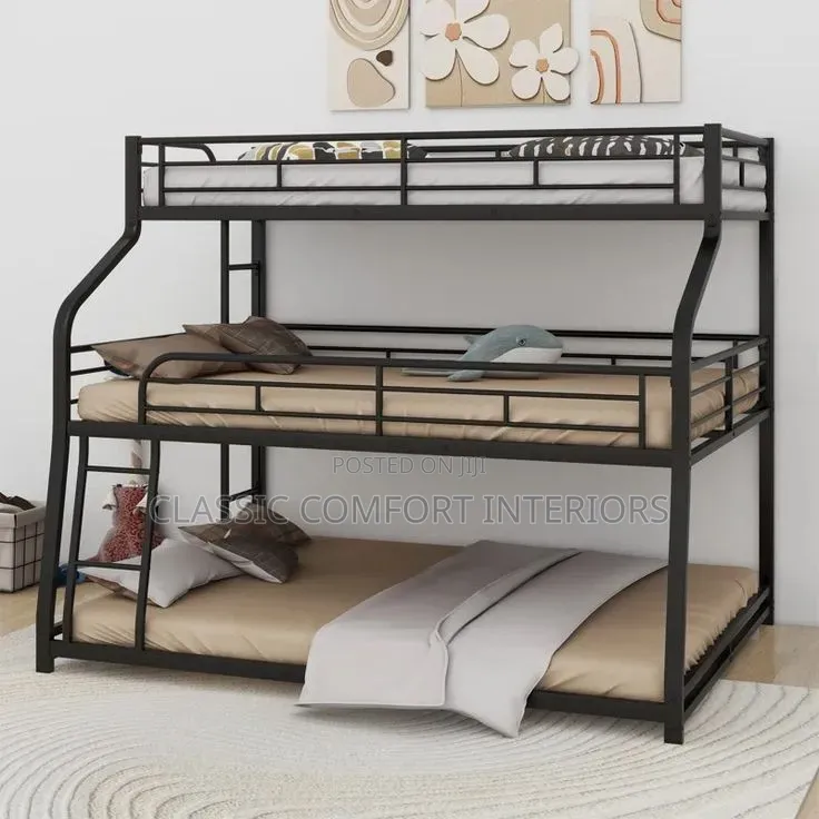 Metal Bed Frame Tripple Decker 4*3*3