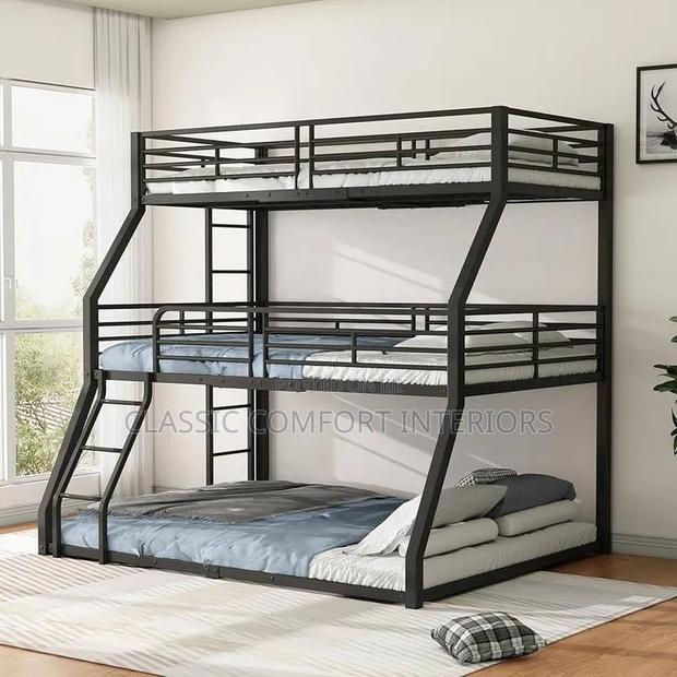 Metal Bed Frame Tripple Decker 4*3*3 - thumbnail 2