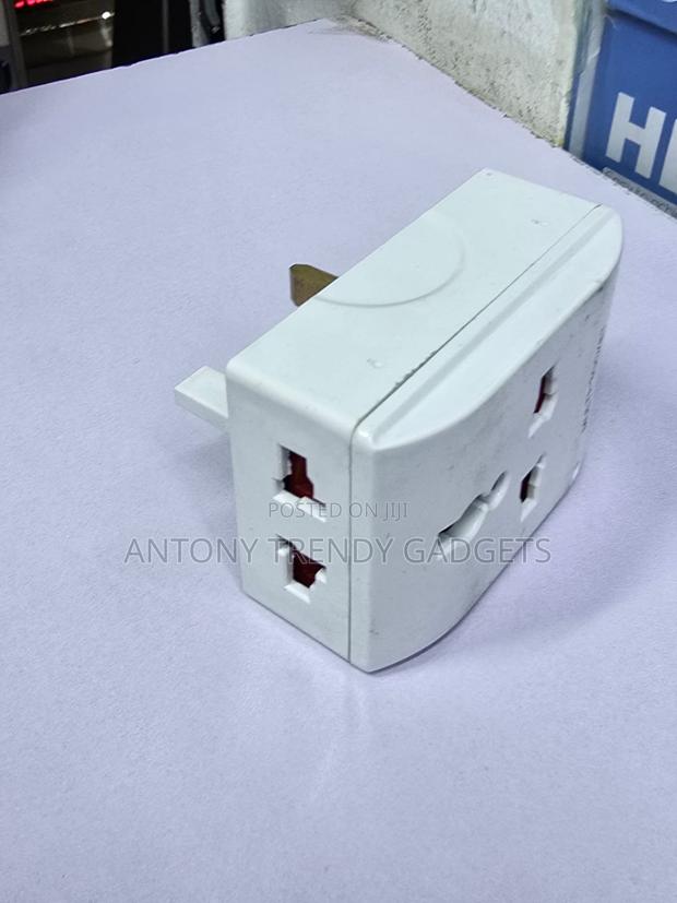 Universal UK Plug Adapter 250V Multi Interface Socket - thumbnail 2