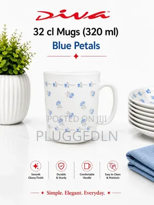 36 Pieces Per Box (6 Sets) Glass Mugs (320ml)