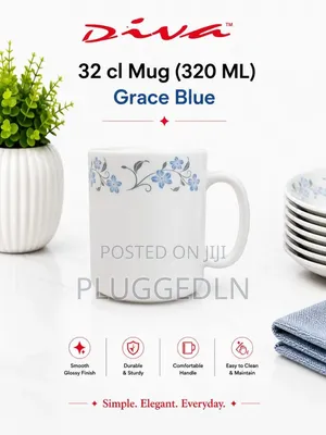 36 Pieces Per Box (6 Sets) Glass Mugs (320ml)