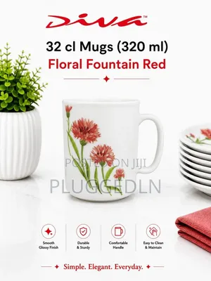 36 Pieces Per Box (6 Sets) Glass Mugs (320ml)