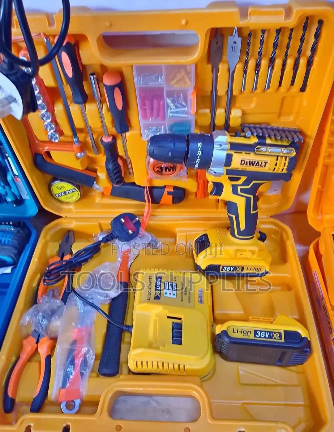Dewalt Cordless Drill and Tools Set