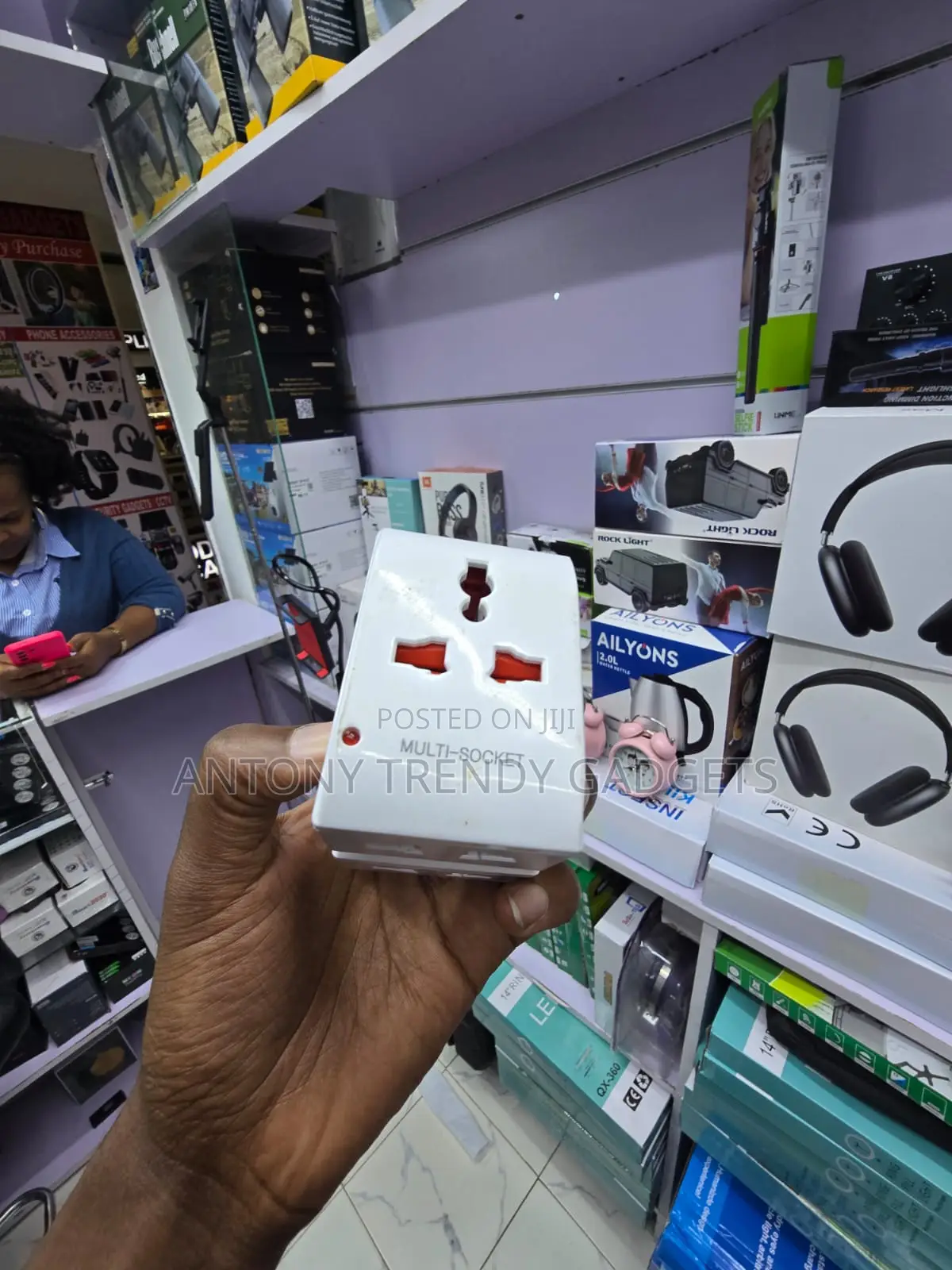 13A Universal Power Adapter for UK EU US Plug Devices